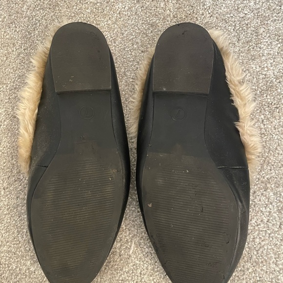 A New Day slip on faux fur mule loafers - Picture 2 of 4